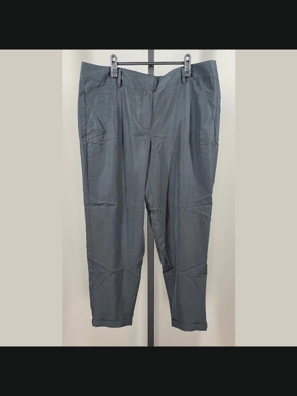 NEW Ann Taylor Dress Pants Womens 12 black trouser classic preppy